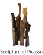 Sculptre of Picasso